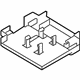 Ford 5C2Z-14A003-AB Relay & Fuse Plate Lower Cover Ford 5C2Z-14A003-AB Relay & Fuse Plate Lower Cover