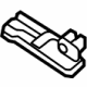 Ford LJ8Z-8C324-A Molding, Front Ford LJ8Z-8C324-A Molding, Front