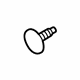 Ford AM5Z-58519A16-AA Lower Panel Retainer Clip