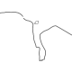 Ford GN1Z-17A605-D Hose Assembly, Rear Ford GN1Z-17A605-D Hose Assembly, Rear