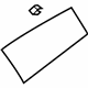 Ford AG1Z-54046A62-AB Molding Panel, Black