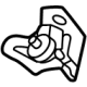 Ford KB3Z-2662440-B Striker - Seat Lock Ford KB3Z-2662440-B Striker - Seat Lock