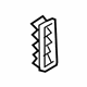 Ford 7L1Z-78280B85-A Air Grille, Rear Outer Ford 7L1Z-78280B85-A Air Grille, Rear Outer