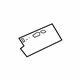 Ford HC3Z-2552166-D Lower Bracket, Driver Side