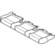 Ford LK4Z-9963804-VC Cushion Cover, Gray, Rear
