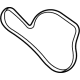Ford JT4Z-6020-A Timing Cover Gasket Ford JT4Z-6020-A Timing Cover Gasket