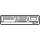 Ford 5L3Z-16720-EA Nameplate, Front Ford 5L3Z-16720-EA Nameplate, Front