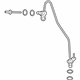 Ford L1MZ-9G440-B Oil Line, Passenger Side