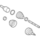 Ford ML3Z-3A427-A Axle Assembly, Front Driver Side