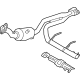 Ford ML3Z-5E212-S Catalytic Converter, Passenger Side