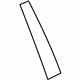 Ford 7T4Z-78255A35-AA Upper Molding, Driver Side