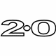 Ford 7M5Z-9942528-B Nameplate, Rear Ford 7M5Z-9942528-B Nameplate, Rear