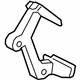 Ford NL1Z-2B511-D Caliper Support, Red, Passenger Side