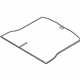Ford 7T4Z-7813046-DC Floor Mat, Black/Charcoal, Rear