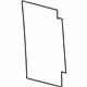 Ford CK4Z-6142411-P Rear Panel, Upper Driver Side Ford CK4Z-6142411-P Rear Panel, Upper Driver Side