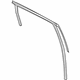 Ford CJ5Z-7825767-A Run Channel, Rear Driver Side