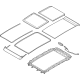 Ford R2TZ-78502A82-CD GLASS - SLIDING