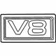 Ford F87Z-7842528-UA Nameplate, Front Driver Side Ford F87Z-7842528-UA Nameplate, Front Driver Side