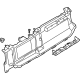 Ford M2DZ-7804338-AR Front Panel, Black Diamond/Gray, Lower Passenger Side