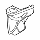 Ford KK3Z-6113562-CD Holder, Front Driver Side Ford KK3Z-6113562-CD Holder, Front Driver Side