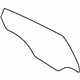 Ford BE8Z-5425713-A Door Glass, Rear Driver Side