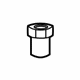 Ford F6DZ-18865-AB Power Antenna Nut Ford F6DZ-18865-AB Power Antenna Nut