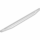 Ford KB3Z-2141018-A Upper Rail, Rear Ford KB3Z-2141018-A Upper Rail, Rear