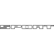 Ford M1PZ-7842528-A Nameplate, White