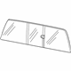 Ford 8C3Z-2542006-A Sliding Glass, Rear Ford 8C3Z-2542006-A Sliding Glass, Rear