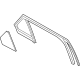 Ford LC5Z-7825766-B Run Channel, Green, Passenger Side Ford LC5Z-7825766-B Run Channel, Green, Passenger Side