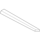 Ford NZ6Z-6029038-B Rail Trim, Radiant Red, Passenger Side