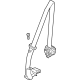 Ford MB3Z-58611B64-AA Lap & Shoulder Belt, Black, Rear Center