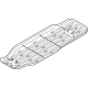 Ford MB3Z-9K014-H Deflector - Stone Ford MB3Z-9K014-H Deflector - Stone