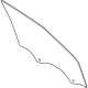 Ford NZ6Z-E21410-B Glass - Door