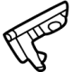 Ford M2DZ-17D942-A Side Bracket, Rear Passenger Side Ford M2DZ-17D942-A Side Bracket, Rear Passenger Side