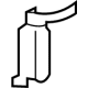 Ford LC3Z-17754-A Side Bracket, Front Outer Passenger Side