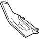 Ford BM5Z-5804567-AK Trim Bezel, Lower Ford BM5Z-5804567-AK Trim Bezel, Lower