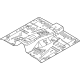 Ford MB3Z-5811135-B Pan Assembly - Floor Front