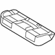 Ford 8A5Z-5463804-CB Cushion Cover, Black, Rear