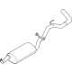 Ford RB3Z-5230-B Muffler And Pipe Assembly - Rear