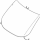 Ford KT1Z-5403100-J Windshield, Front Ford KT1Z-5403100-J Windshield, Front