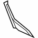 Ford GA1Z-58061A16-AA Trim Molding, Passenger Side Ford GA1Z-58061A16-AA Trim Molding, Passenger Side