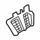 Ford FA1Z-19893-AD Louver Ford FA1Z-19893-AD Louver