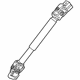 Ford C1BZ-3A525-A Intermediate Shaft, Lower Ford C1BZ-3A525-A Intermediate Shaft, Lower