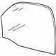 Ford F5AZ-5421410-A Door Glass, Front Passenger Side