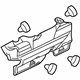 Ford BC3Z-6K089-B Insulator - Engine Compartment, Driver Side Ford BC3Z-6K089-B Insulator - Engine Compartment, Driver Side