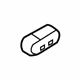 Ford 9L3Z-14711-AF Knob, Front Driver Side Ford 9L3Z-14711-AF Knob, Front Driver Side