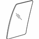 Ford 4L3Z-1829700-BA Door Glass, Green, Rear Passenger Side