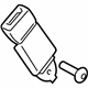 Ford HC3Z-16611B70-AC Center Buckle, Camel, Front