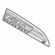 Ford CC3Z-16720-DC Nameplate, Front Passenger Side Ford CC3Z-16720-DC Nameplate, Front Passenger Side
